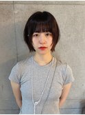 韓国ボブ/タッセルカット/タンバルレイヤード/レイヤーボブ