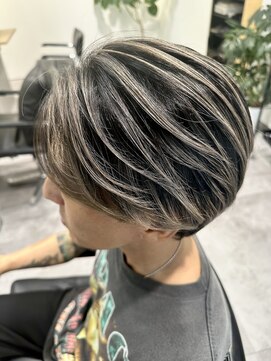 ハイセンス(hi-Sense) メンズバレイヤージュ　ブリーチ一回