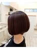《パサつき、広がり、艶がない人に》カラーカット＋カシミヤT  ￥16830～