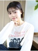 天神【BIRTH】ワンレンボブ前髪あり小顔ネビージュ20代　4