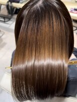 ティア(Tia.)&nbsp;ボブ/縮毛矯正/髪質改善/ベージュ