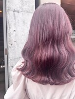 クロト(Clotho) ピンクカラー/イヤリングカラーダブルカラーブリーチ白髪染め