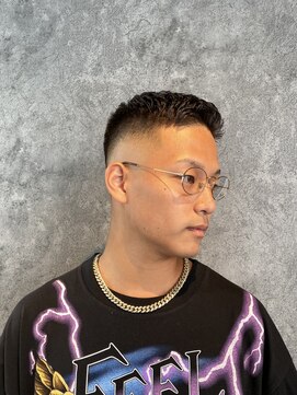 ドゥーエン 蒲生店(DoEN) スキンフェード×濡れパン