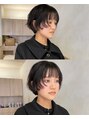パーク(PAAQ) 骨格や雰囲気にあわせた顔周りカット！質感にこだわってます！