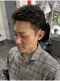 ツーブロックパーマ