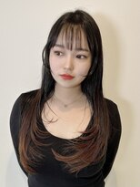 レヴィア(REVIA)&nbsp;レイヤーカット髪質改善トリートメント前髪カット