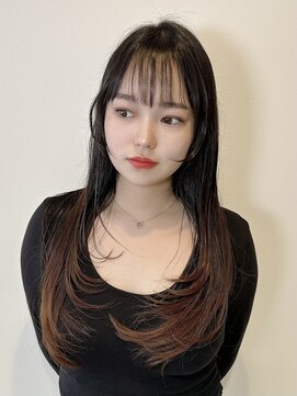 レヴィア(REVIA) レイヤーカット髪質改善トリートメント前髪カット