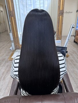 ラボヌールヘアーノーブル 新越谷店(La Bonheur hair noble) バイカルテtr/美髪ストレート【美髪】【イメチェン】