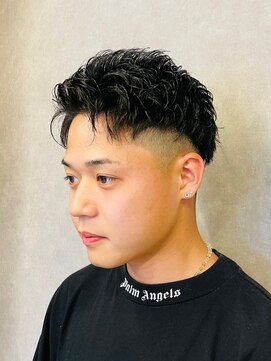 アストロ(ASTRO) 20代30代短髪フェード刈り上げメンズシーブロック