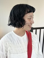 ナループロア ハチ(Nalu pu loa hachi) ボブパーマ/オン眉パーマ