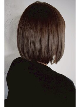 レセ 南柏店(Laissez) 髪質改善/前下がりボブ/エイジングケア/ミルクティーアッシュ