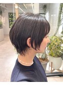 乾かすだけでキマる髪/大人ショート
