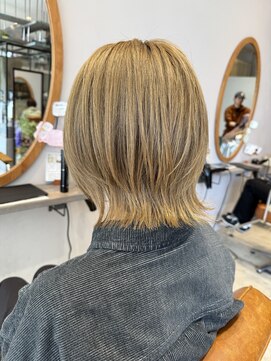 クルニエ(crenier) レイヤーボブ/ボブウルフ