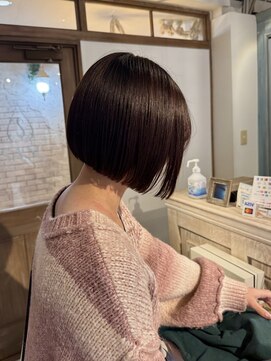 コク 千葉駅西口(COQU) ミニボブ × ボルドーカラー【千葉優希】