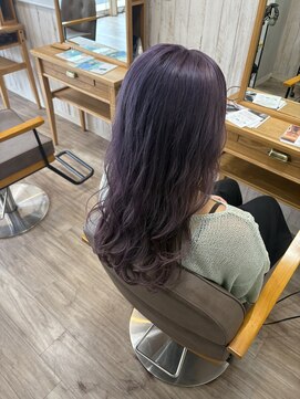 テーラヘアー 妙典店(TELAHAIR) ラベンダーカラー
