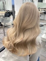 サンクマーケット 渋谷(cinq MARKET) 渋谷ミルクティーベージュハイトーンカラーヘーゼルベージュ30代