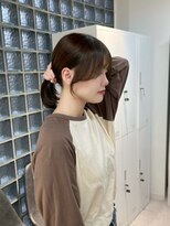 シェノン 梅田(CHAINON)&nbsp;梅田/クラゲヘアー/オリーブグレー/小顔/ココアベージュ