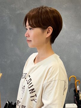 ソイデュエ 梅田(soi due) ハンサムショート×ベージュカラー♪