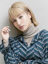 アンフィニー 銀座(ANFINI) ホワイトブロンド ブリーチ 東京 銀座 ハイトーン ミルクティー