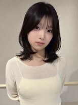 デディトゥ(dedyto)&nbsp;札幌大通レイヤーカットハッシュカット髪質改善韓国ボブ顔周り