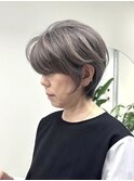 40代50代の白髪悩み解決ぼかしショート