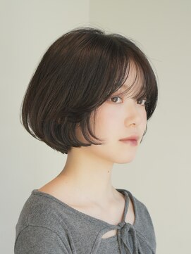 インセプション 銀座(INCEPTION) 丸みショート・ボブ/丸顔/前髪あり/絶壁解消/20代/30代/長め