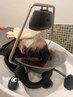 【トータルケア!頭皮改善スパ】カット+眉カット+クールスパ+頭浸浴¥7700