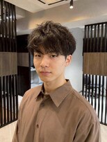 キラヴィ 三宮(KIRAVI)&nbsp;フェザーショートコンマバングバズカットメンズフェードカット
