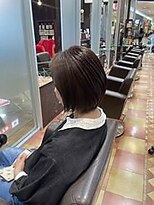 シャンプーボーイ 佐賀(SHAMPOO BOY)&nbsp;上品白髪ぼかしショートボブ