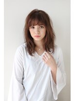 モッズ ヘア 新宿サウス店(mod's hair)&nbsp;抜け感たっぷりレイヤーセミディ