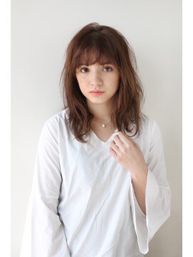 モッズ ヘア 新宿サウス店(mod's hair) 抜け感たっぷりレイヤーセミディ