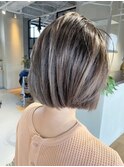 【nikiita女子】 ＊くすみグレージュ バレイヤージュ B50886