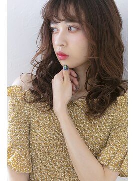 プライズ 池袋店(prize) 大人かわいいシースルーバングモカブラウン透明感カラー294