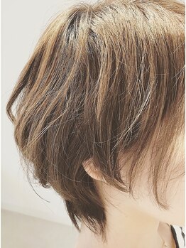 ヘアスペースソル(Hair space SOL/)の写真/《ショートSTYLEが人気のサロン♪》お客様の骨格・髪質をしっかりと捉え理想のシルエットをお創りします☆