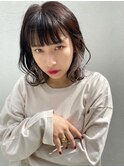 【藤原三知代】大人かわいいインナーカラー