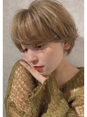 大人かわいいふんわり前髪マッシュショート☆