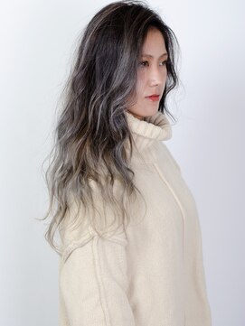 アビーヘア 市川店(abie hair) 外国人風アッシュグレー