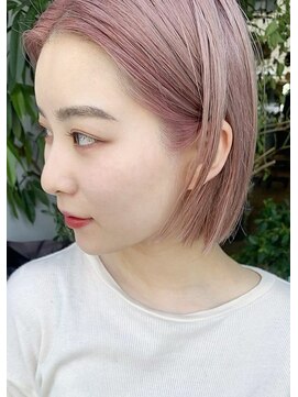 ディーン 岡崎店(DEAN) ハイベージュボブ