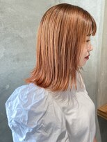 ヒカリス ヘアー 相川店(HIKARIS hair) プツッとミディアムボブ