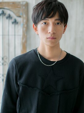 モッズヘアメン 名護大東店(mod's hair men) ≪mod's men≫サイドパートダークアッシュスマートマッシュc