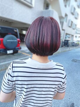 ヘアースイッチ(HAIR SWITCH) チェリーピンク×アンブレラカラー