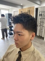 スウェル 船橋店(Swell)&nbsp;ハイライト/マッシュパーマ/束感/波巻き/メンズ1