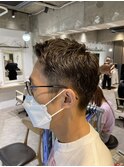 メンズ ２ブロック アップバング MENS HAIR 【渡辺一成】