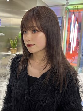 ゼスト 八王子店(ZEST) ショコラブラウン/顔まわりレイヤー【佐々木麻衣】