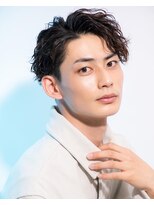 オーシャントーキョー(OCEAN TOKYO)&nbsp;波巻きパーマメンズツイストスパイラルパーマツーブロック