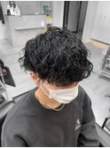 スパイラルパーマ
