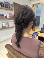 ガーデン ジングウマエ(GARDEN jingumae)&nbsp;星華,デザインカラー,レイヤーカット,ヘアセットc37