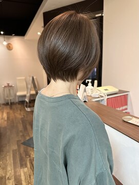 ジールヤマグチ 朝霧駅前店 【丸みボブ】髪質改善/水素/水素カラー/高濃度水素/ハイライト
