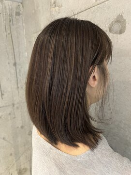 プラスシー(+C) ハイライトで作る地毛ハイライト/福岡ハイライト/福岡白髪ぼかし