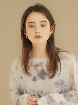 エンタク 新宿(enntaku) マロンベージュ/Aラインボブ/かきあげ/インナーカラー[新宿駅]